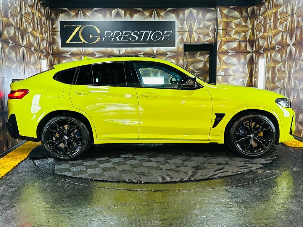 BMW X4 M 3L Competition Yellow #6