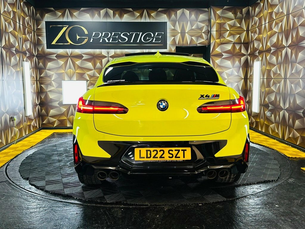BMW X4 M 3L Competition Yellow #4