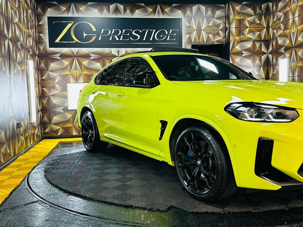 BMW X4 M 3L Competition Yellow #3