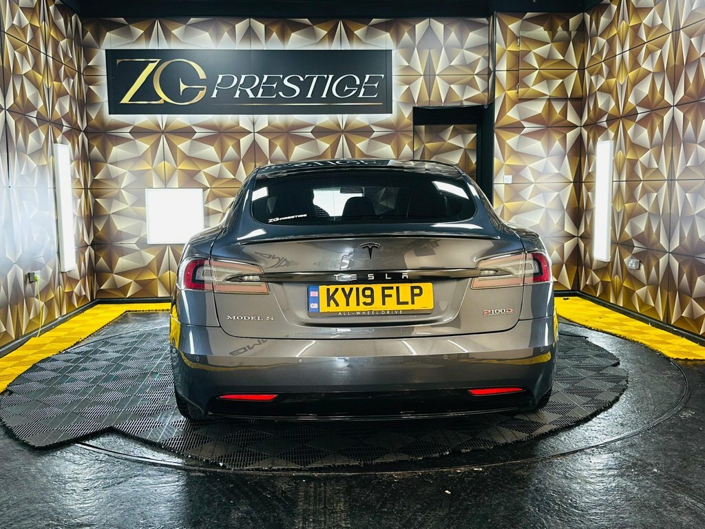 Tesla Model S Hatchback Grey #4