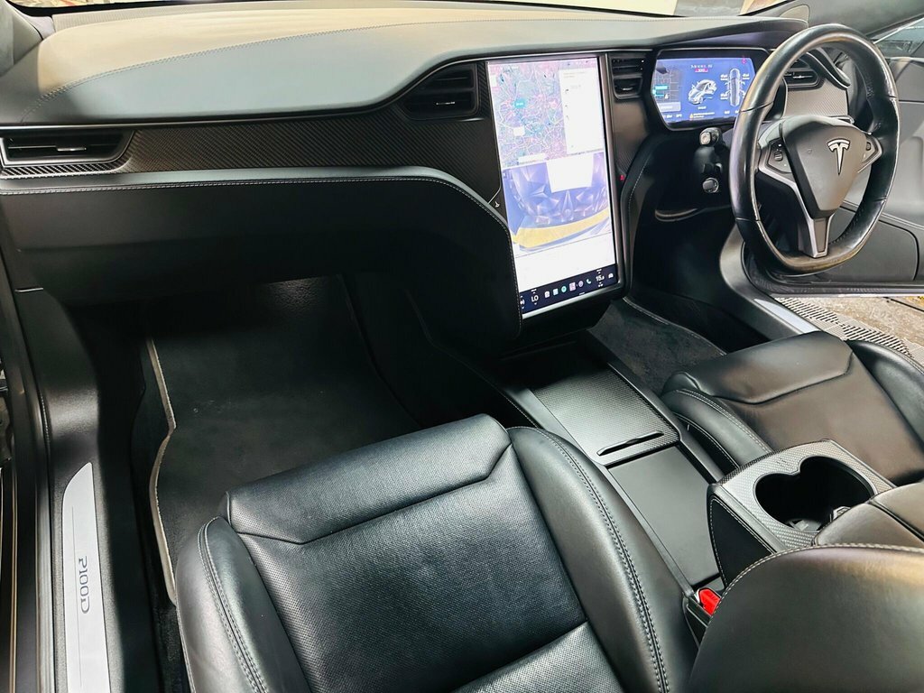 Tesla Model S Hatchback Grey #5