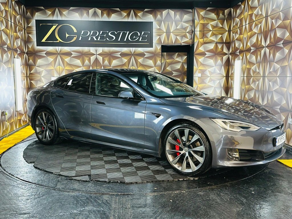 Tesla Model S Hatchback Grey
