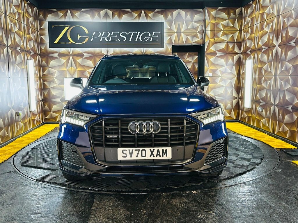 Audi Q7 3L Black Edition Blue #2