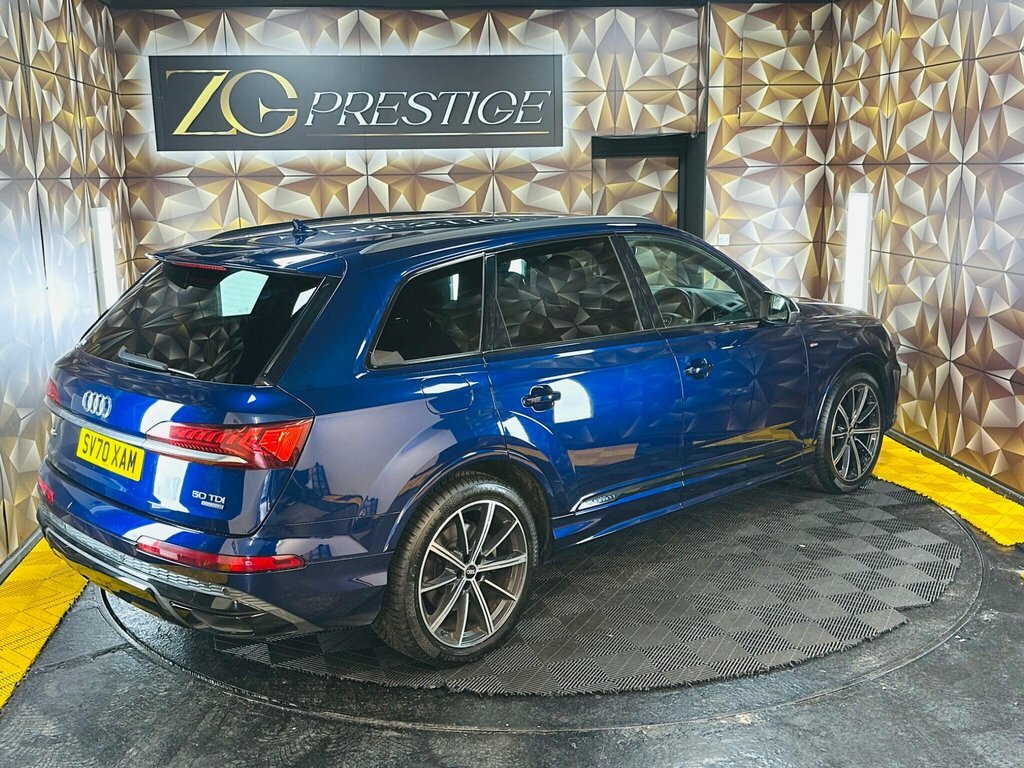 Audi Q7 3L Black Edition Blue #6