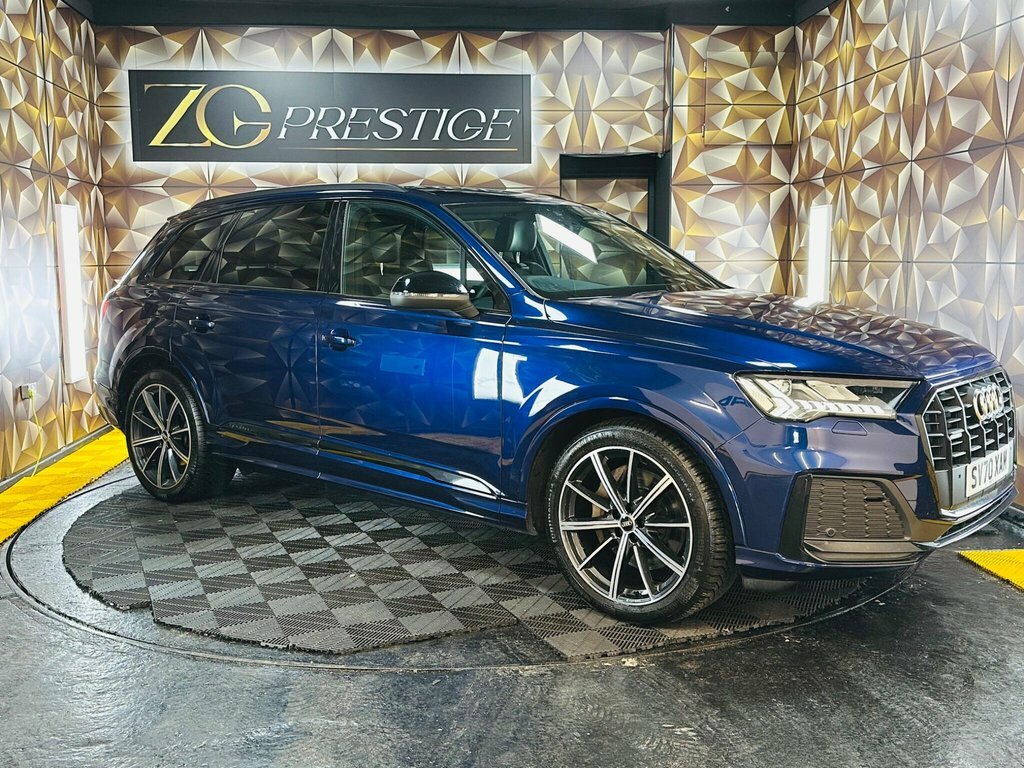 Audi Q7 3L Black Edition Blue
