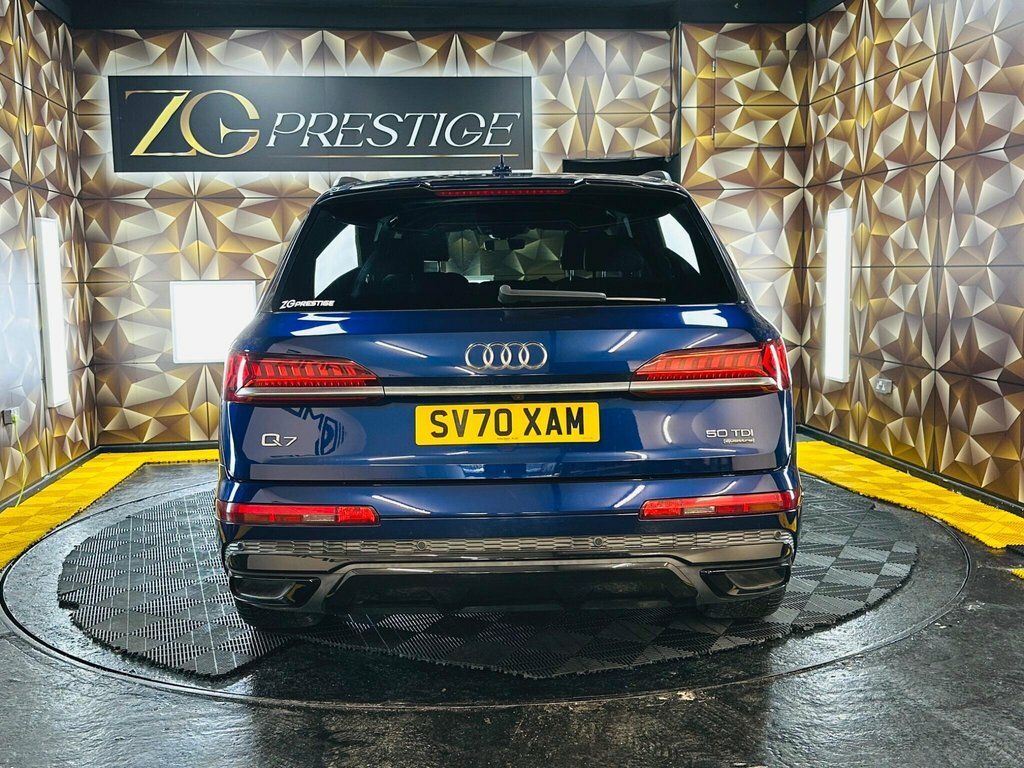 Audi Q7 3L Black Edition Blue #4