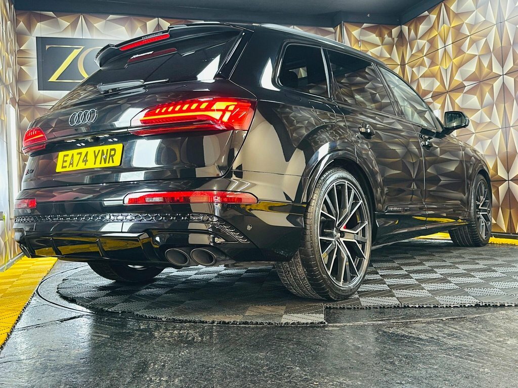 Audi SQ7 2024 4.0 Tfsi V8 Black Edition Tiptronic Quattro E Black #30