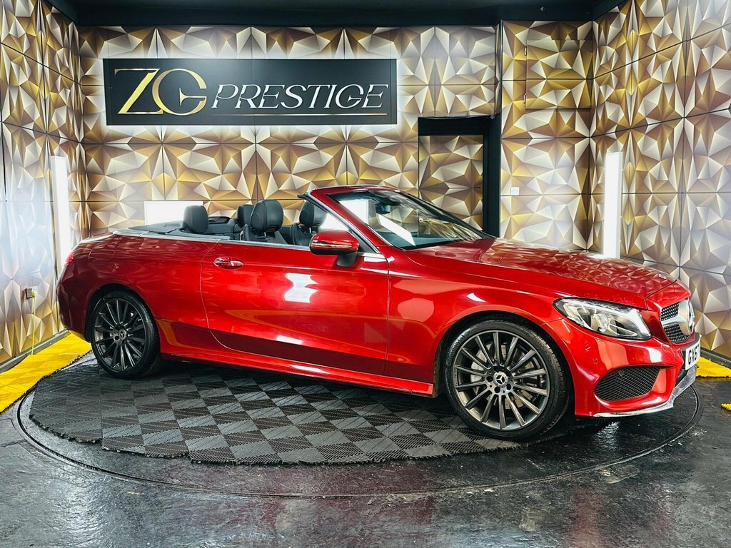 Mercedes-Benz C Class 2.1L Amg Line Red