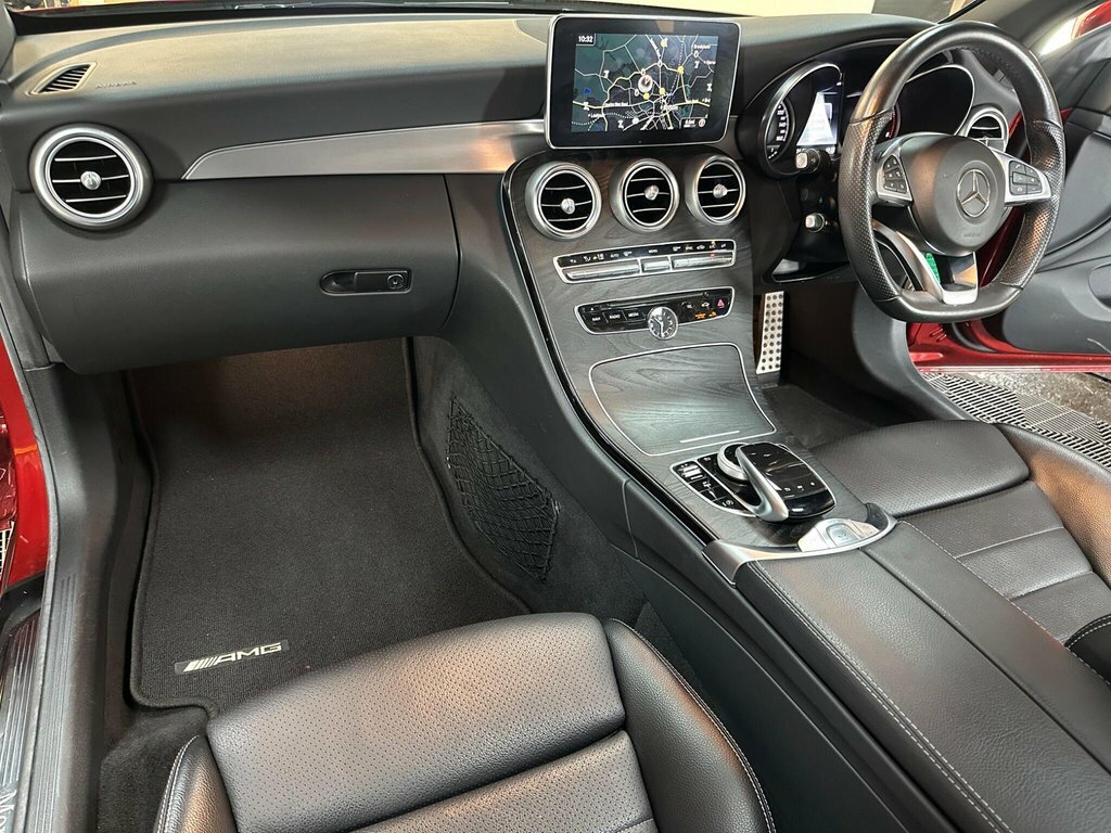 Mercedes-Benz C Class 2.1L Amg Line GX67YZL Red #3