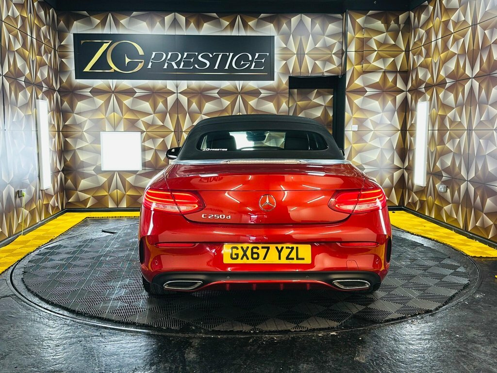 Mercedes-Benz C Class 2.1L Amg Line GX67YZL Red #4