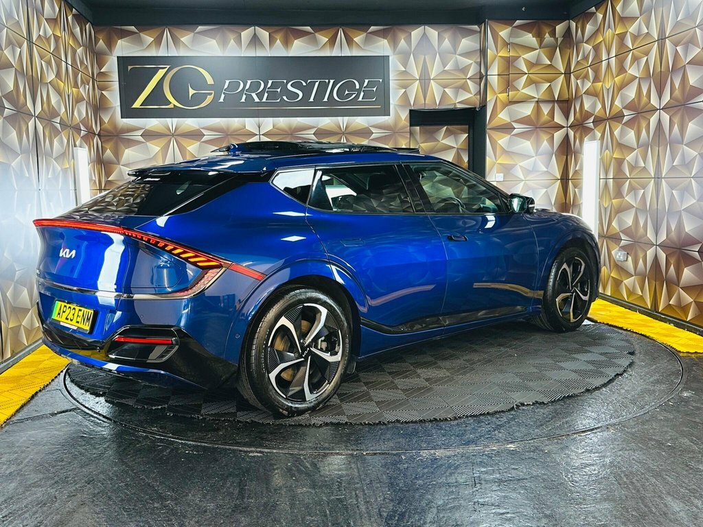 Kia EV6 Hatchback Blue #5