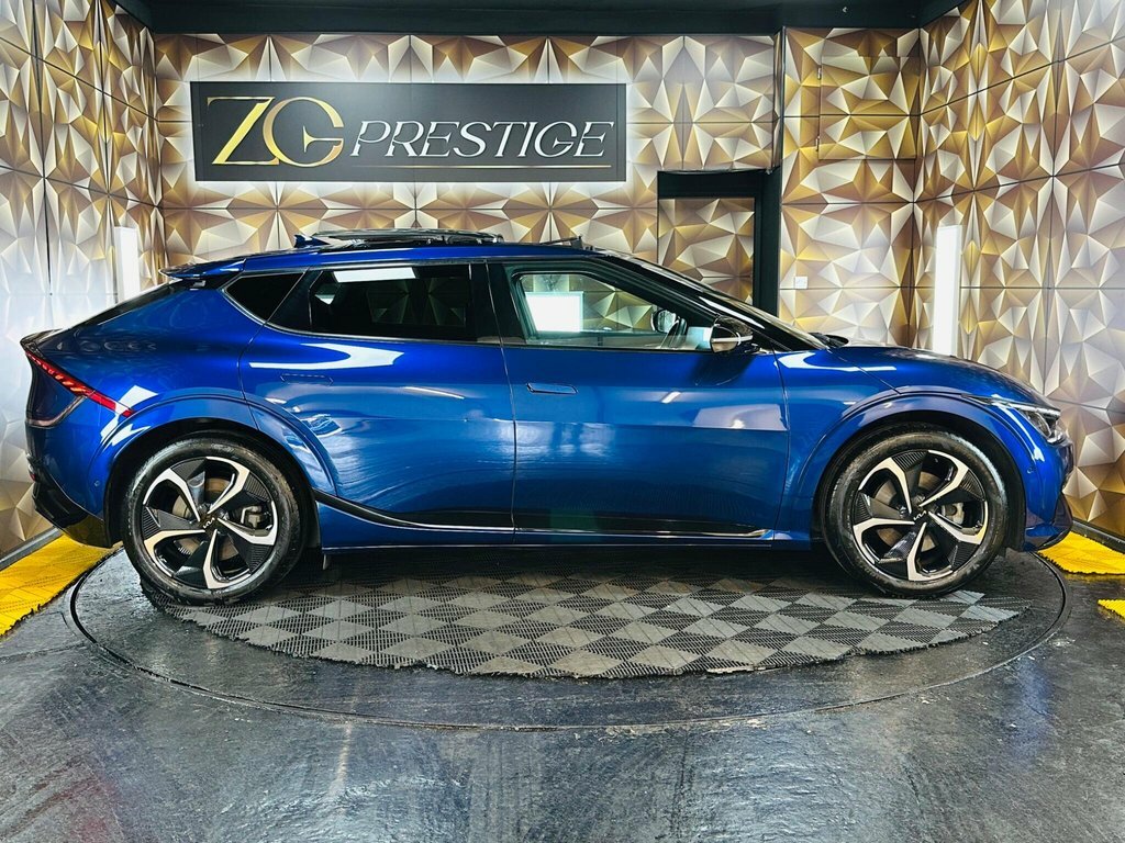Kia EV6 Hatchback Blue #6