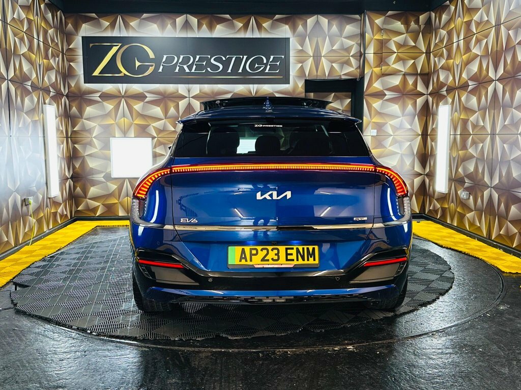 Kia EV6 Hatchback Blue #3