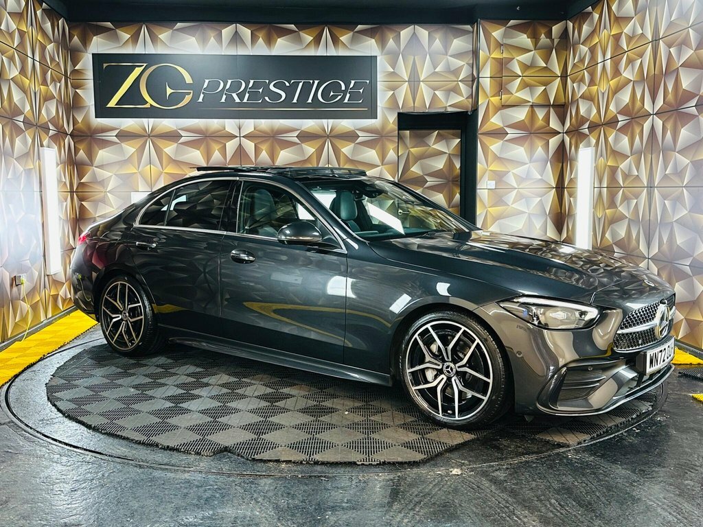 Mercedes-Benz C Class 2L Amg Line WN72OUH Grey