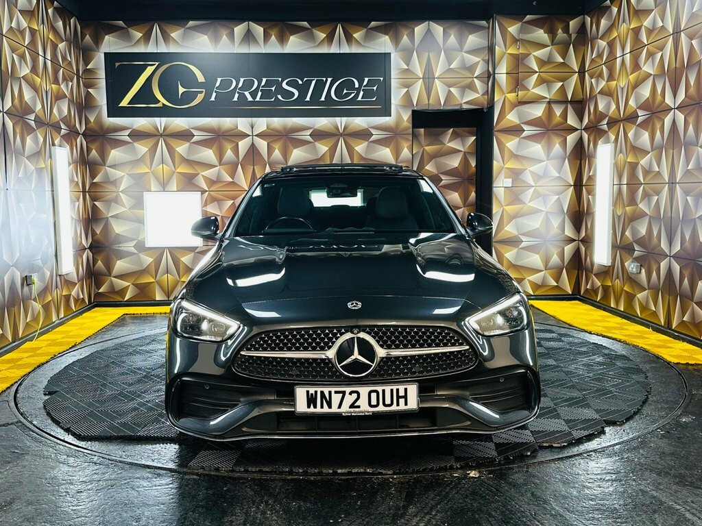 Mercedes-Benz C Class 2L Amg Line WN72OUH Grey #2
