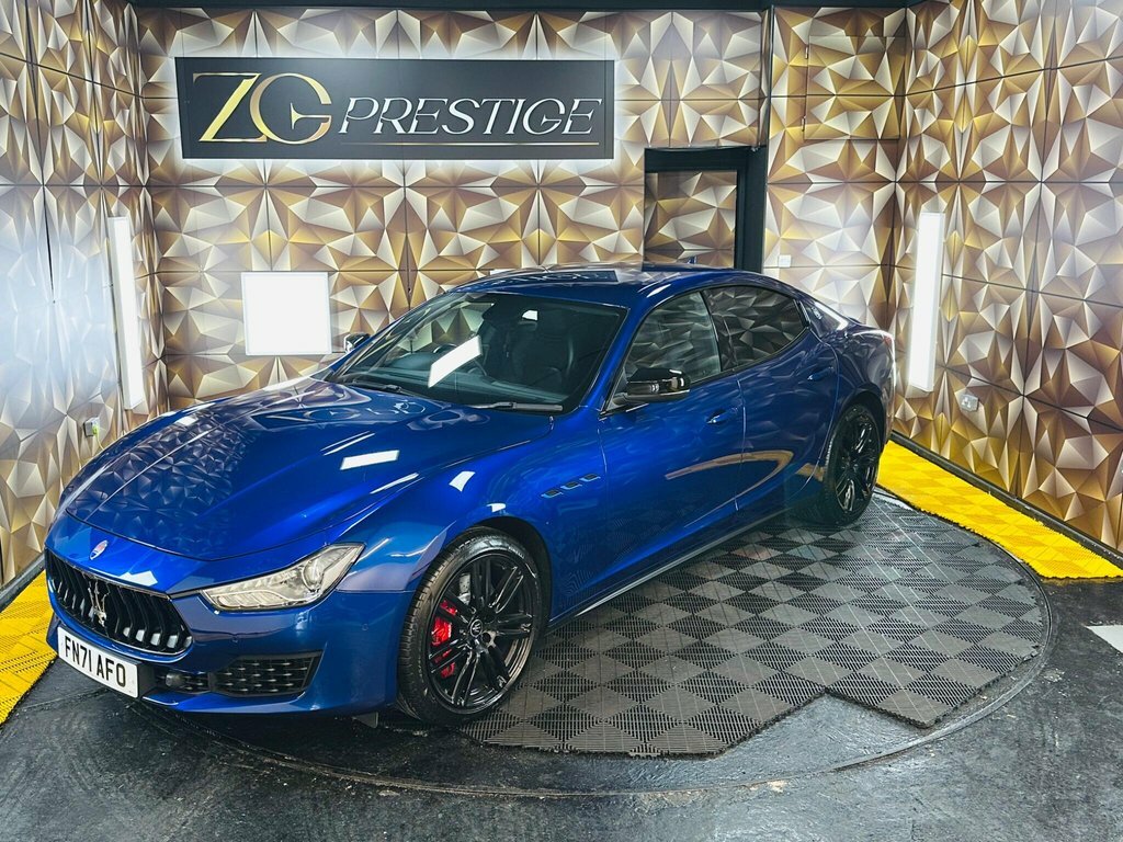 Maserati Ghibli Saloon Blue #12