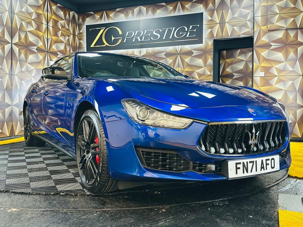Maserati Ghibli Saloon Blue #10
