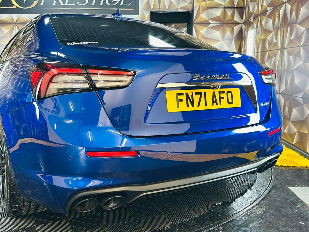 Maserati Ghibli Saloon Blue #33