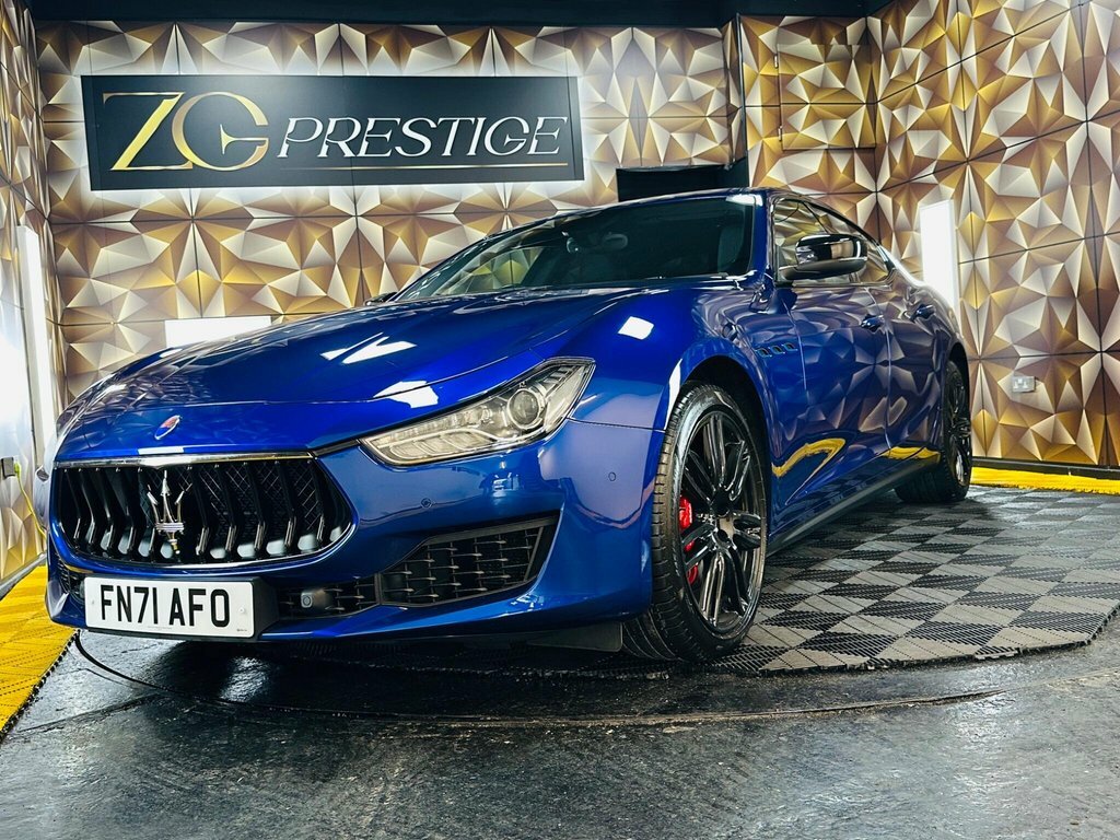 Maserati Ghibli Saloon Blue #28