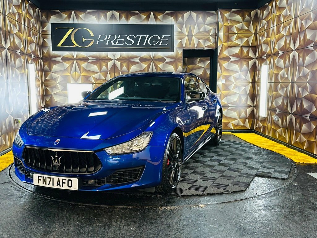 Maserati Ghibli Saloon Blue #25