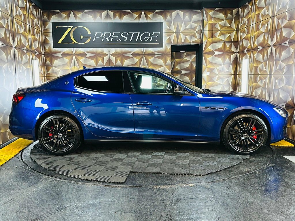 Maserati Ghibli Saloon Blue #7