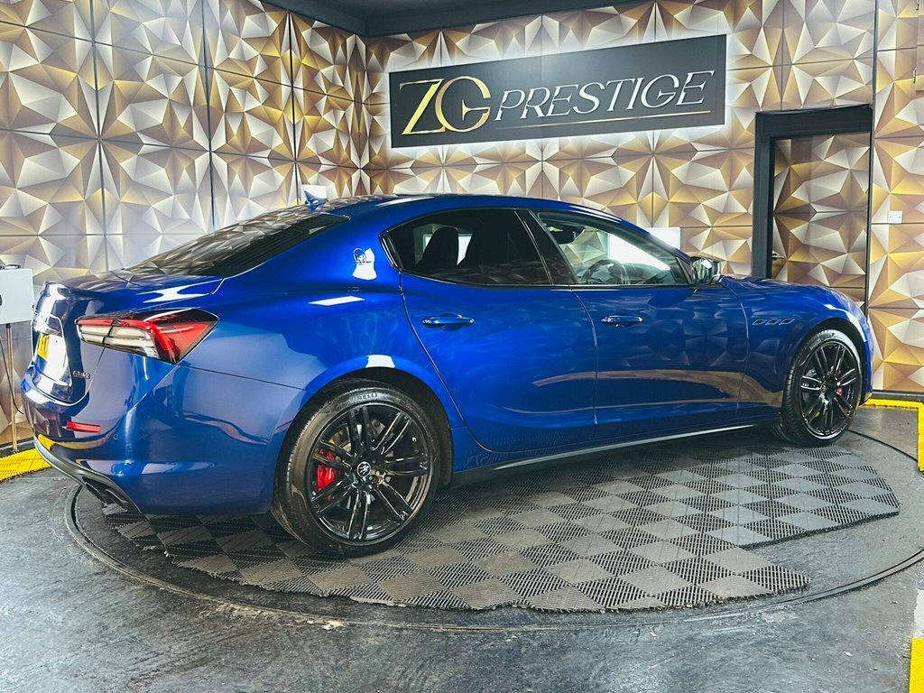 Maserati Ghibli Saloon Blue #13