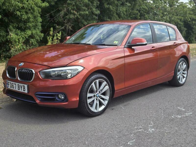 BMW 1 Series 2.0 120I Sport Euro 6 Ss FD67BYB Orange #5