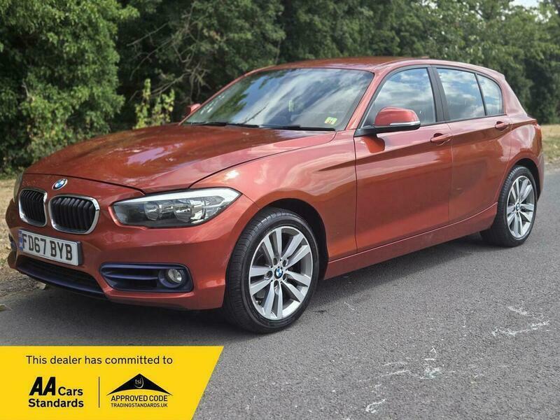 BMW 1 Series 2.0 120I Sport Euro 6 Ss FD67BYB Orange #2