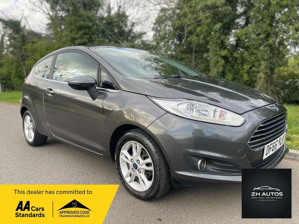 Ford Fiesta 1.0T Ecoboost Zetec Euro 6 Ss Grey