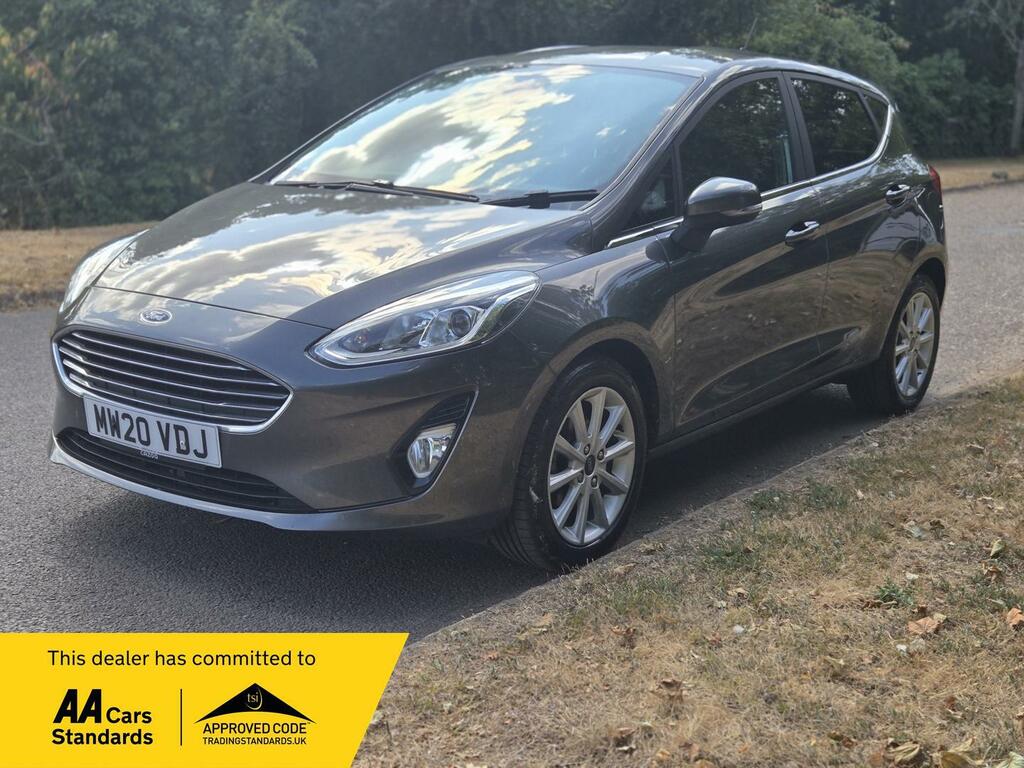 Ford Fiesta 1.0T Ecoboost Mhev Titanium Euro 6 Ss MW20VDJ Grey #2