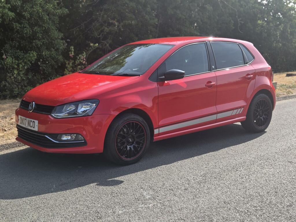 Volkswagen Polo 1.2 Tsi Bluemotion Tech Beats Euro 6 Ss DK17NCO Red #5