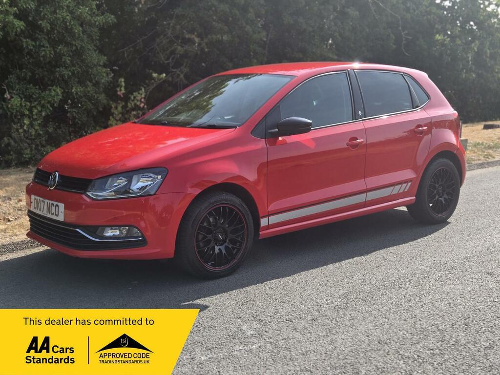 Volkswagen Polo 1.2 Tsi Bluemotion Tech Beats Euro 6 Ss DK17NCO Red #2