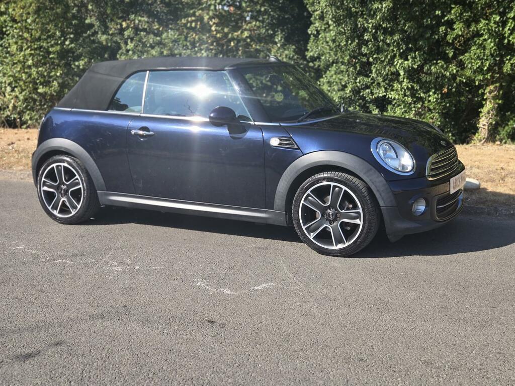 Mini Convertible Cooper Blue #6