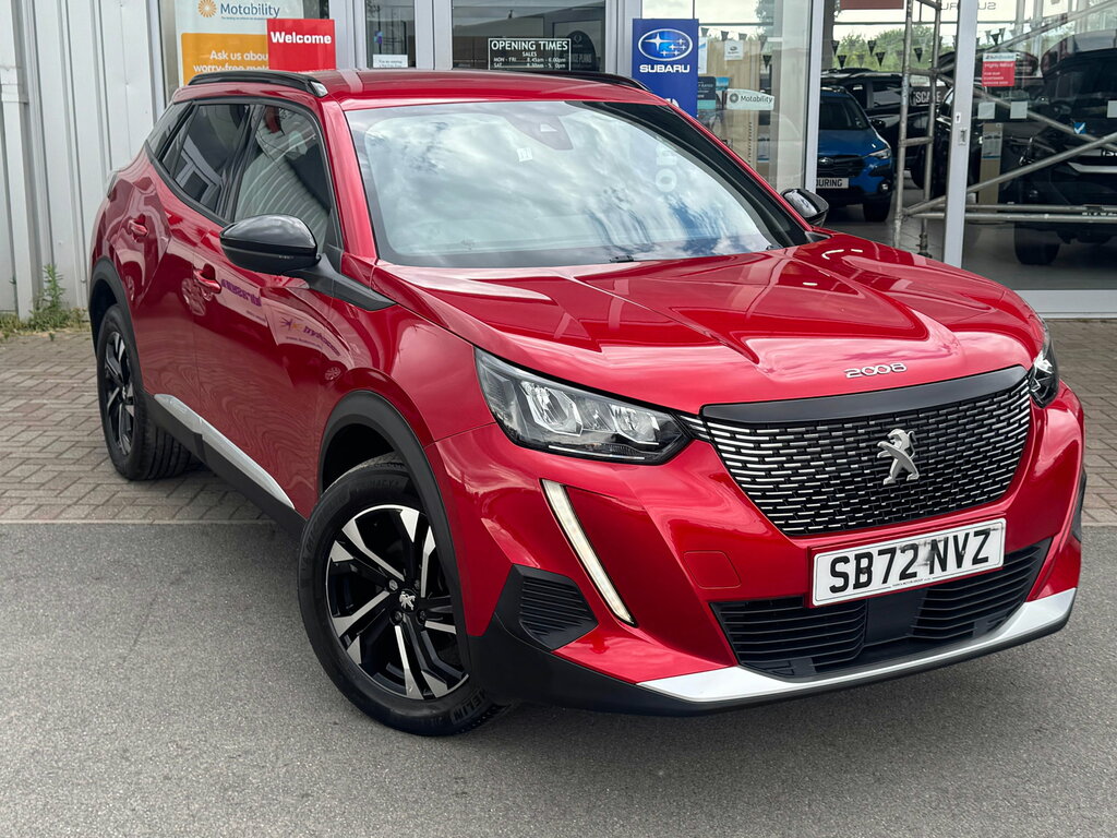 Peugeot 2008 1.2 Puretech Allure Premium Suv Manua Red