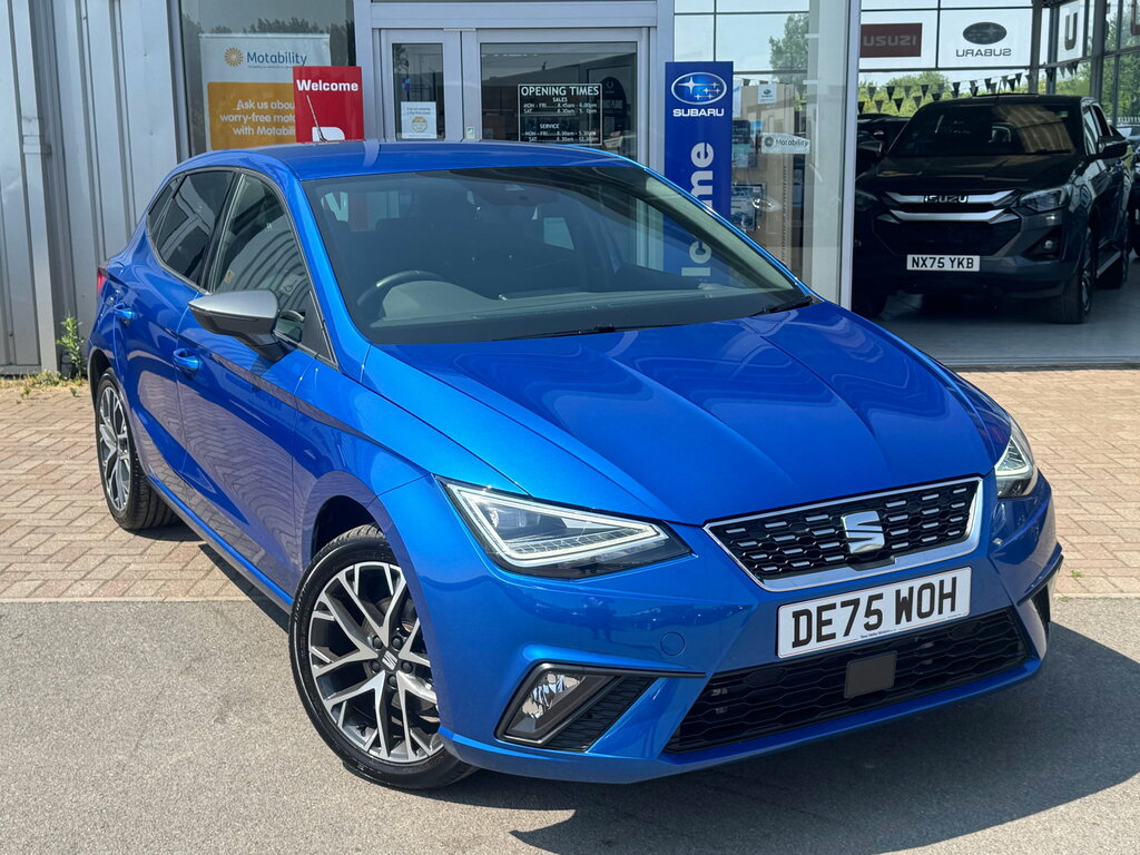 Seat Ibiza 1.0 Tsi Xcellence Hatchback Dsg Euro 6 Blue