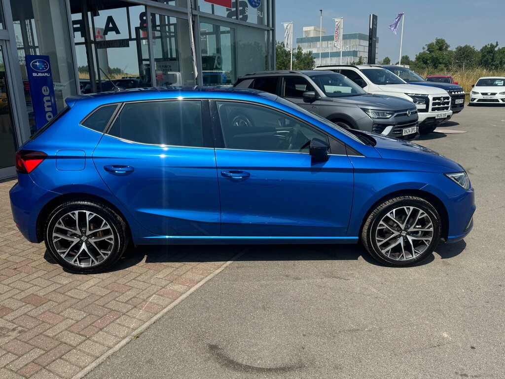 Seat Ibiza 1.0 Tsi Xcellence Hatchback Dsg Euro 6 DE75WOH Blue #4