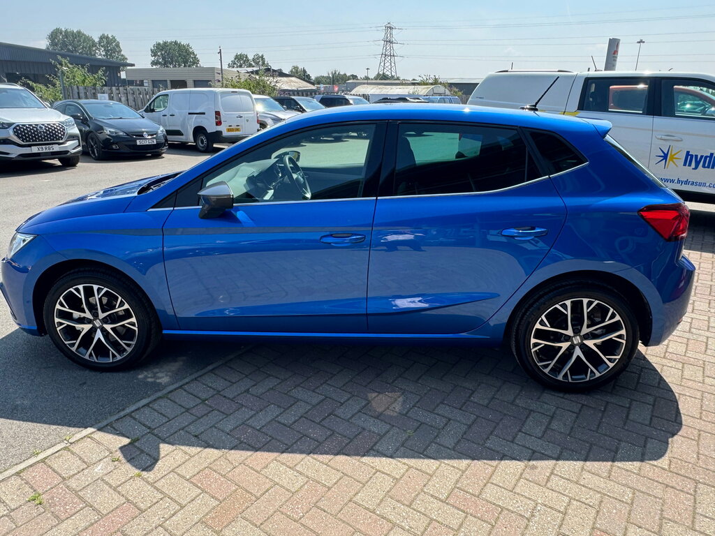 Seat Ibiza 1.0 Tsi Xcellence Hatchback Dsg Euro 6 DE75WOH Blue #3
