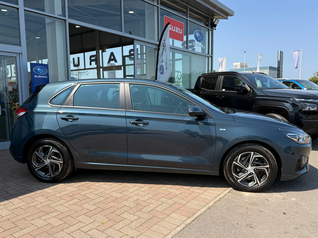 Hyundai I30 1.0 T-gdi Mhev Se Connect Hatchback Hyb YO23XLU Blue #2