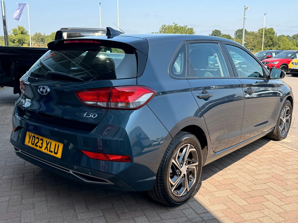 Hyundai I30 1.0 T-gdi Mhev Se Connect Hatchback Hyb YO23XLU Blue #3