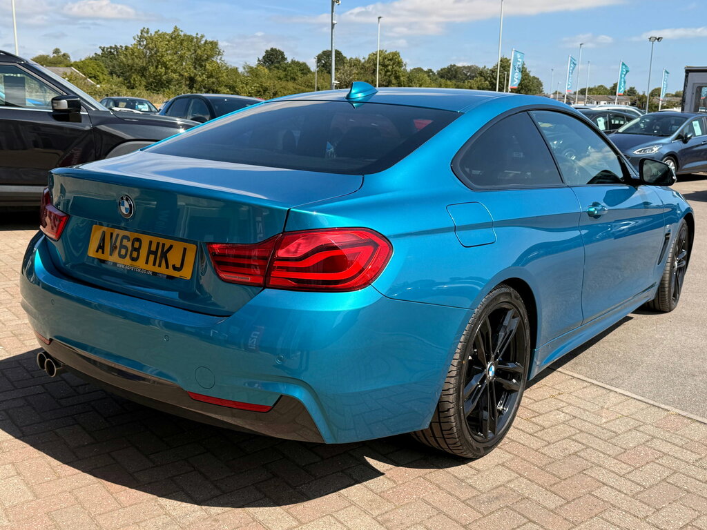 BMW 4 Series Gran Coupe 3.0 430D M Sport Coupe Euro 6 Ss AV68HKJ Blue #5