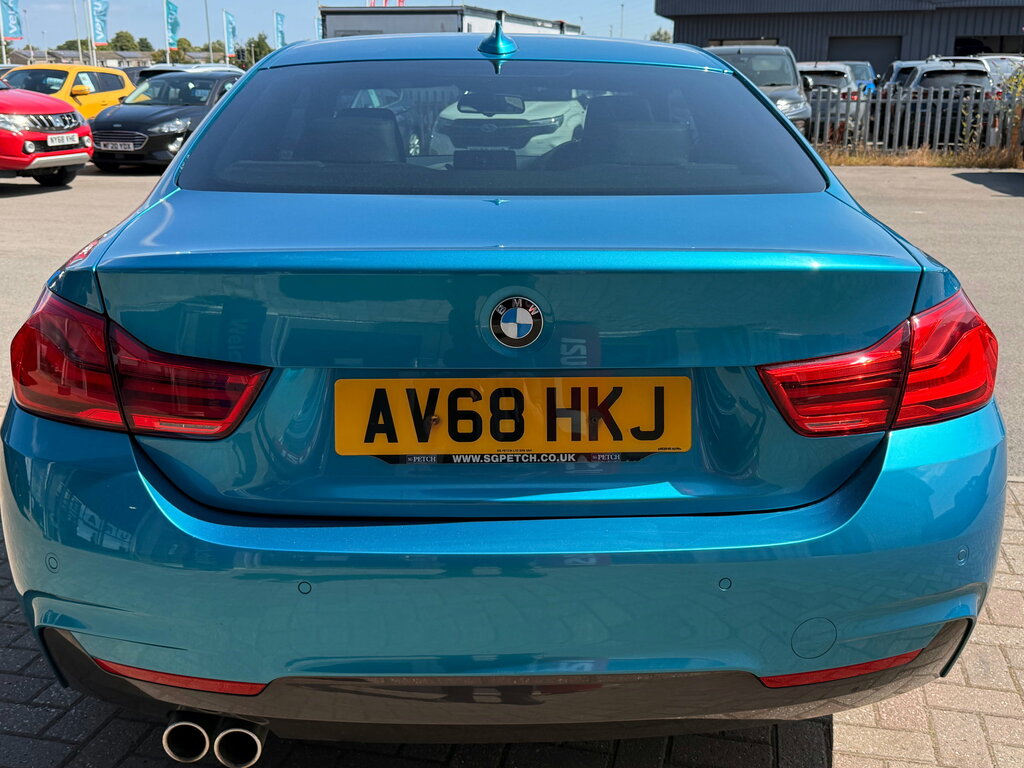 BMW 4 Series Gran Coupe 3.0 430D M Sport Coupe Euro 6 Ss AV68HKJ Blue #4