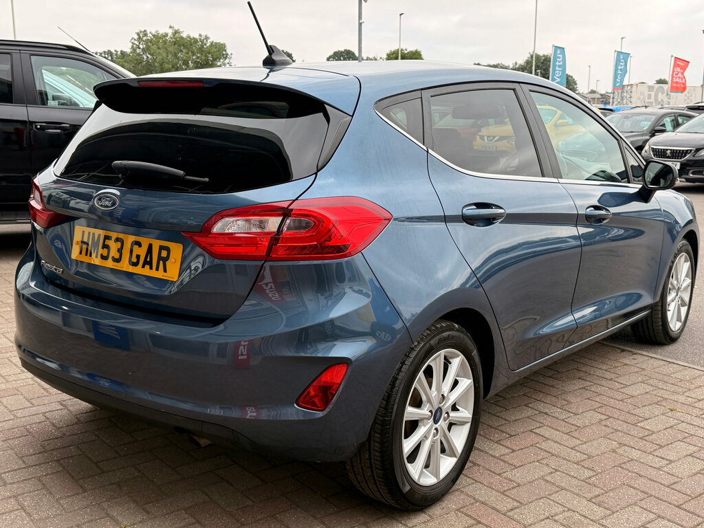 Ford Fiesta 1.0T Ecoboost Gpf Titanium Hatchback Ma Blue #4