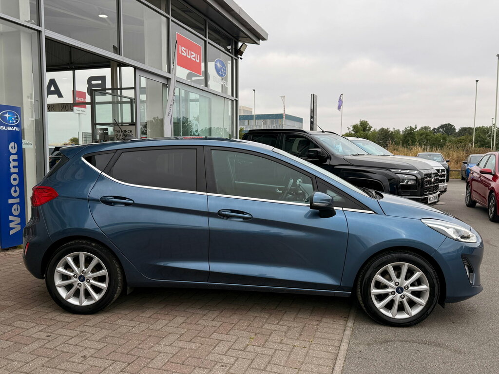 Ford Fiesta 1.0T Ecoboost Gpf Titanium Hatchback Ma Blue #3