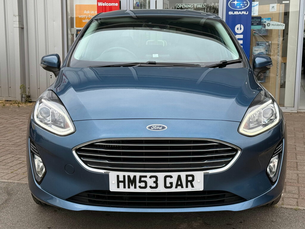 Ford Fiesta 1.0T Ecoboost Gpf Titanium Hatchback Ma Blue #2