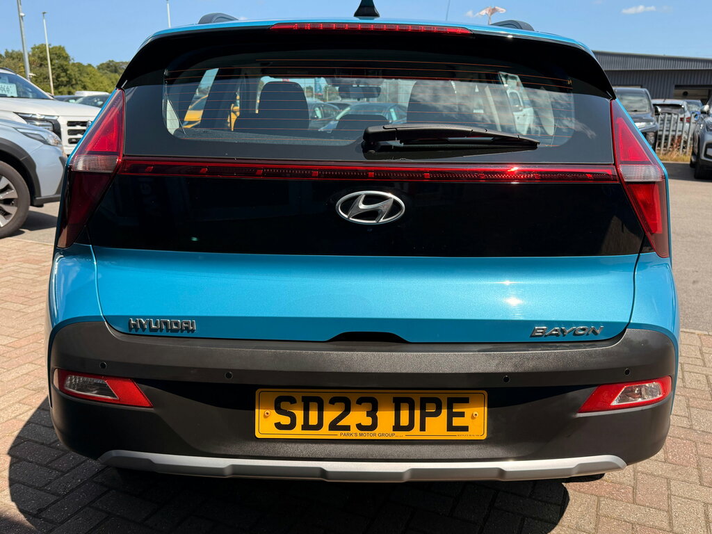 Hyundai Bayon 1.0 T-gdi Mhev Se Connect Suv Hybrid Ma SD23DPE Blue #4