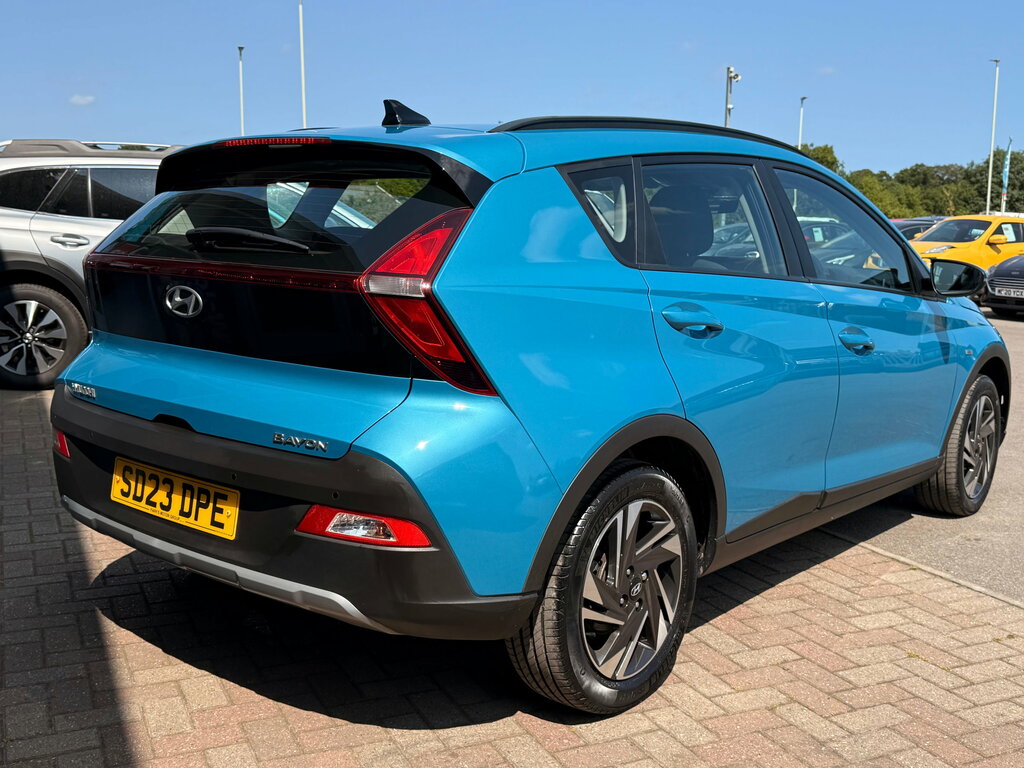 Hyundai Bayon 1.0 T-gdi Mhev Se Connect Suv Hybrid Ma SD23DPE Blue #3