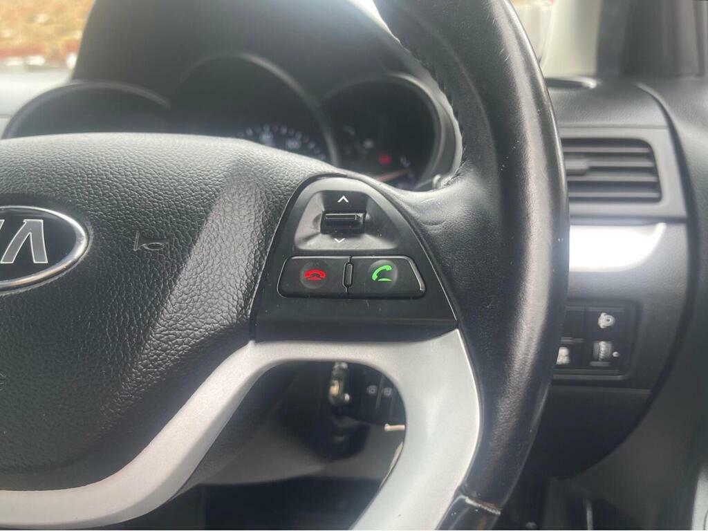 Kia Picanto 1.0 1 Air Hatchback Euro 6 65 B White #23
