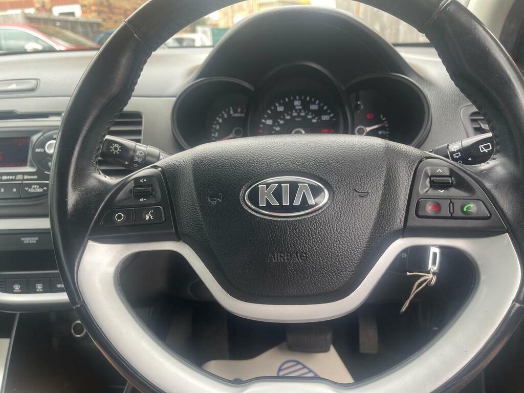 Kia Picanto 1.0 1 Air Hatchback Euro 6 65 B White #22