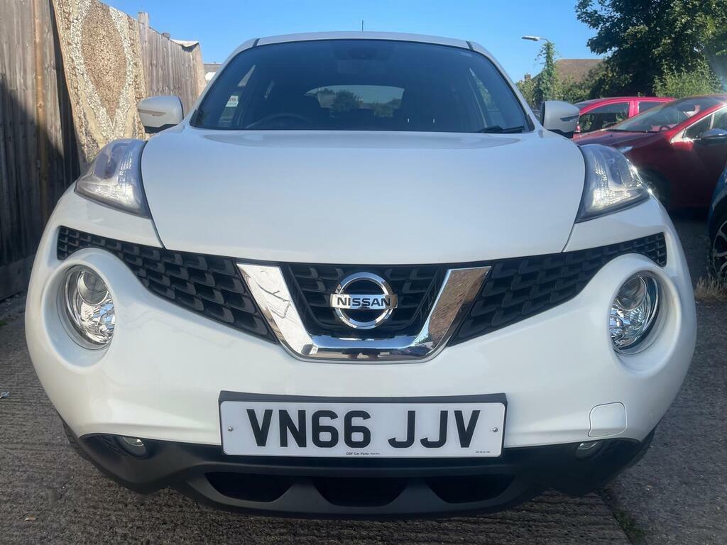 Nissan Juke 1.6 Tekna Xtron Euro 6 White #6