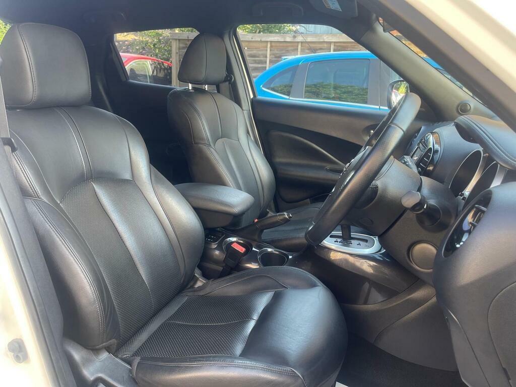 Nissan Juke 1.6 Tekna Xtron Euro 6 White #3